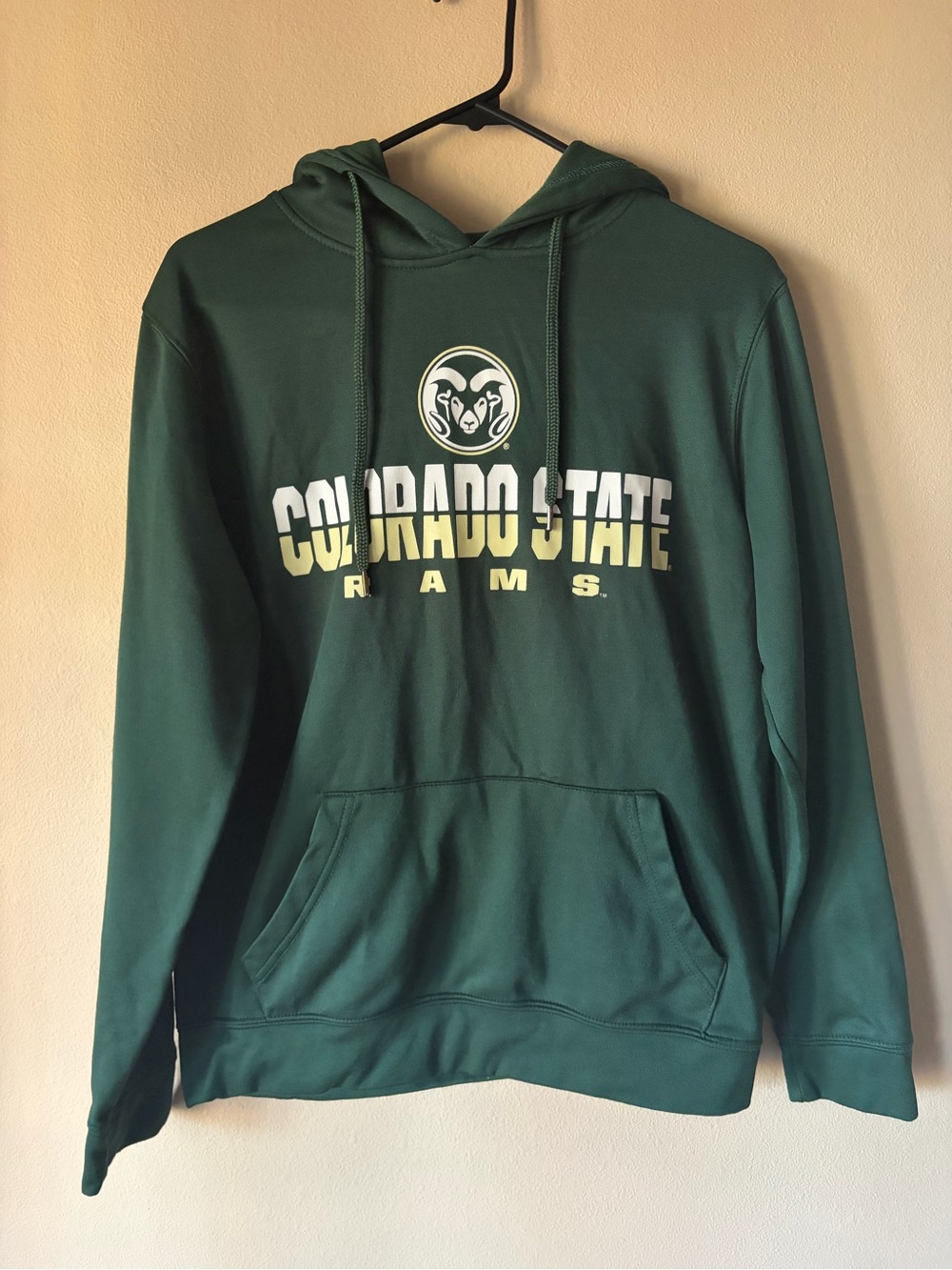 Colosseum Dark Green Colorado State Rams Pullover Hoodie